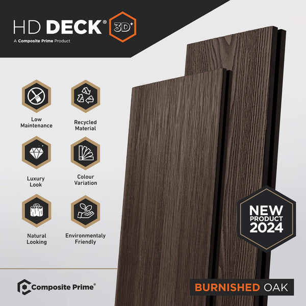 HD 3D Burnished Oak