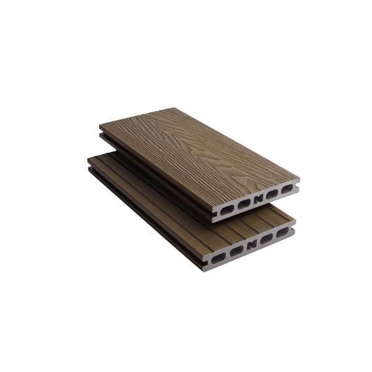 Premium Co-Extrusion Golden Oak Composite Decking Board