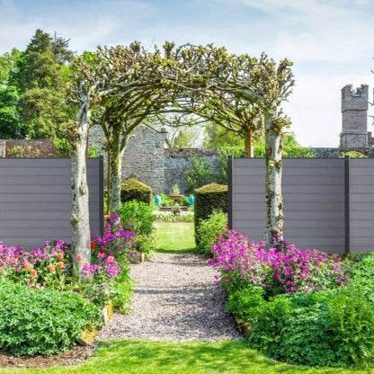 SAiGE Solid Fences- 4' High x 1.73M wide between posts (into Concrete)