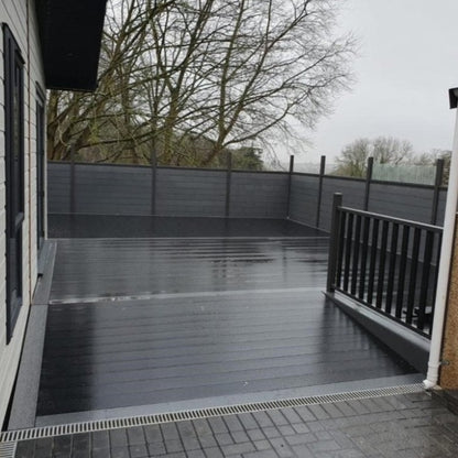 SAiGE Solid Fences- 1.8M High x 1.73M wide between posts (Baseplate fixing)