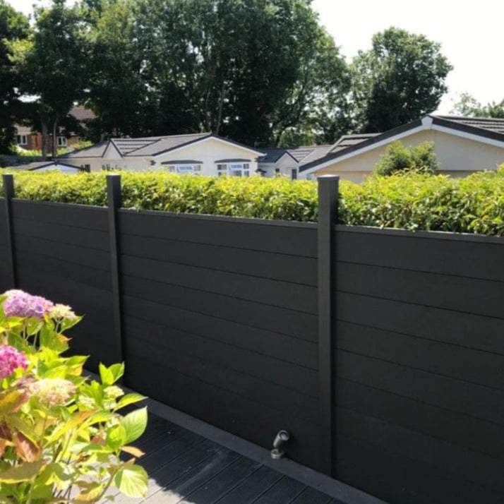 SAiGE Solid Fences- 1.8M High x 1.73M wide between posts (Baseplate fixing)