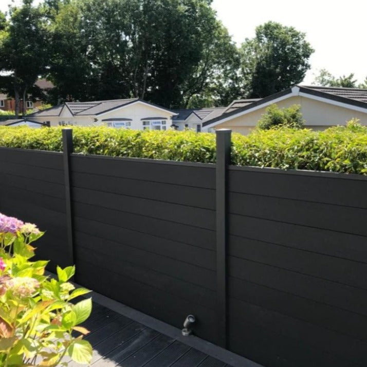 SAiGE Solid Fences- 4' High x 1.73M wide between posts (Baseplate fixing)