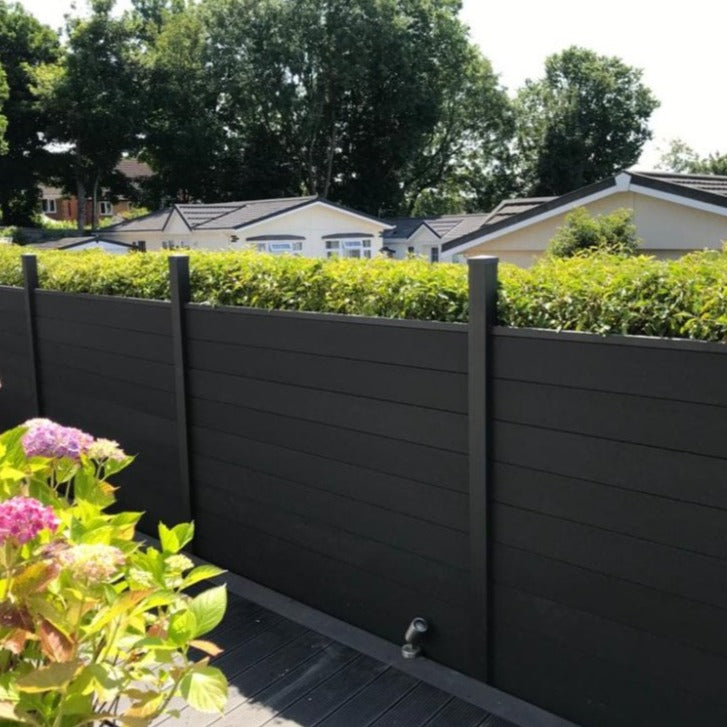 SAiGE Solid Fences- 4' High x 1.73M wide between posts (Baseplate fixing)