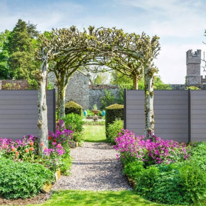 SAiGE Solid Fences- 4' High x 1.73M wide between posts (into Concrete)