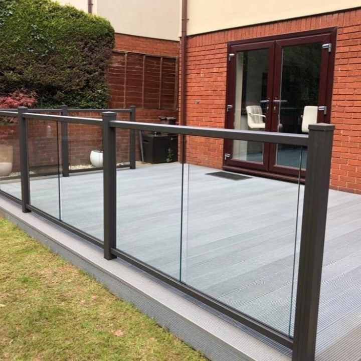 SAiGE Staircase Balustrades for Glass (with Grommet)