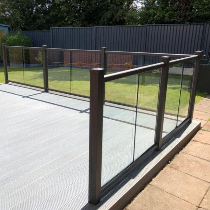 SAiGE Staircase Balustrades for Glass (with Grommet)