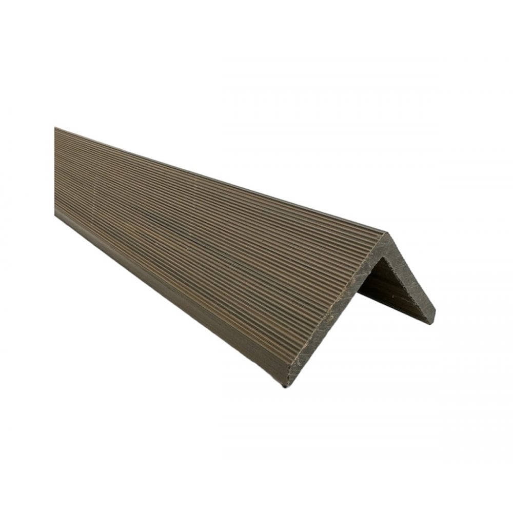 Walnut Slatted Wall Cladding 3.6m £41.99, Matching Trim £18.00, External & Internal Corner £29.99