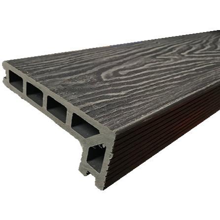 Woodgrain Composite Decking Step Edging Board 3.6m