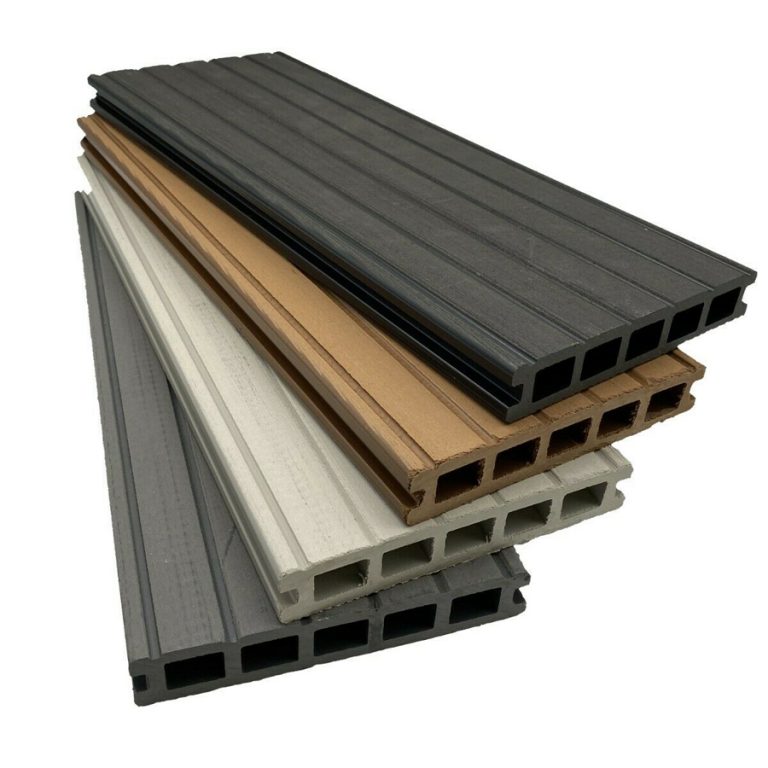 Woodgrain Composite Reversible Decking Boards 3.6m