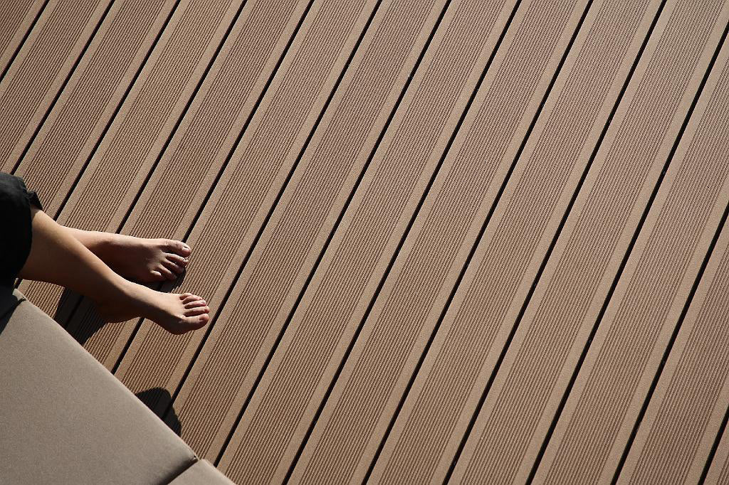 Classic Grooved Composite Decking Boards 2.9m