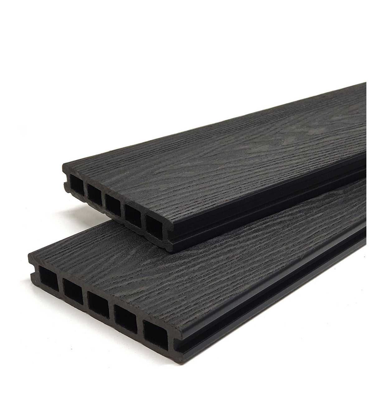 Woodgrain Composite Reversible Decking Boards 4.8m