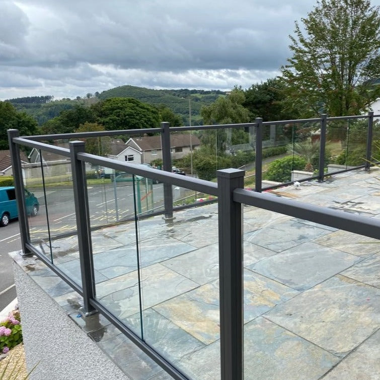 SAiGE Balustrade for Glass with Rubber Grommet