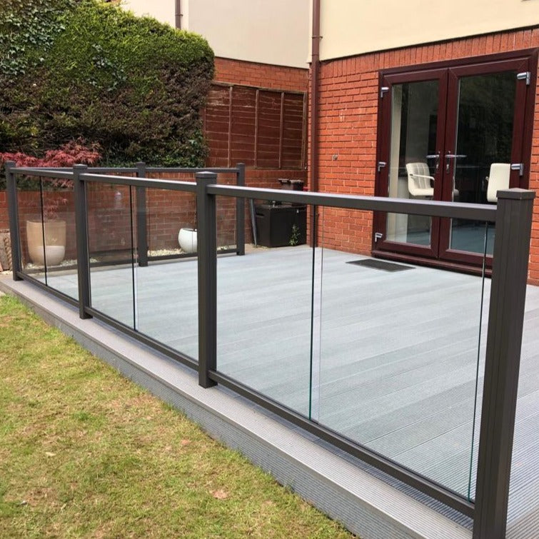 SAiGE Balustrade for Glass with Rubber Grommet